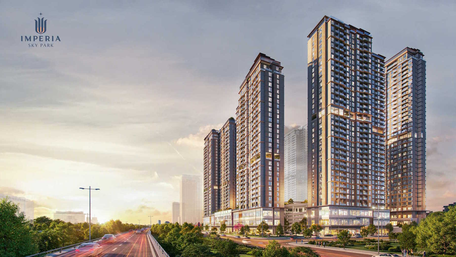 Phối cảnh Imperia Sky Park